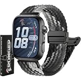 Rongep [&Ouml;rg&uuml; Loop] Huawei Watch Fit 5/Fit 5 Pro/Fit 4/Fit 4 Pro/Fit 3 ile Uyumlu Kordon Manyetik Tokalı Konforlu Fit 5 Kordon