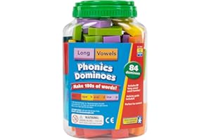 EDUCATIONAL INSIGHTS Learning Resources Dlugo Samogloski Fonika Dominoes Pakiet