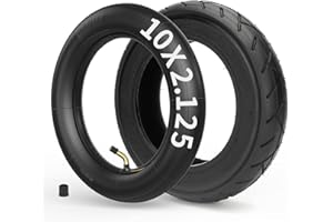 WEIYINGSI 10 x 2.125 10" Tire Tyre + Tube for 2-wheel Scooter 10 Inch Unicycle