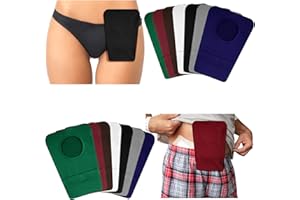 Mumufy Ostomy Bags for Men and Women with Round Mouth Care Protector Bath Towel Cover Odor 14 Pieces 7 Colors as the Pictures Shown