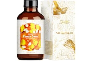 Salubrito Olejek eteryczny o kukurydzy cukierkowej, zapach Candy Corn, do dyfuzora, nawilżacza powietrza, jesienny, prezent dla kobiet, Halloween, Boże Narodzenie, 120 ml