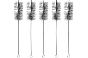 Utoolmart Stahldraht-Reinigungsbürste, 50 mm Durchmesser, 300 mm Länge, 5 Stück