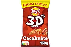 Lay's 3D's Cacahuète Format Familial 150 g