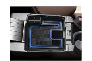 BIXUAN Corolla Cross 2024 Compatible avec Toyota Corolla Cross 2022-2024 Touring ZWE211W 2019-2024 Hybrid S Organisateur de Console Centrale Boîte de Rangement pour Voiture Accessoires