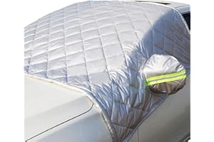GTTCCG Parasole Parabrezza Auto, Copertura Protezione Parabrezza Resistente a Gelo/Acqua/Pioggia/Neve/UV, Telo Copri Parabrezza Magnetico per la Maggior Parte di Berline e Compact SUV (230 * 148cm)