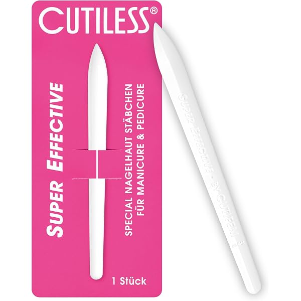 Butter London Signature Glass Cuticle Pusher – Nagelhautschieber Aus Glas, Mit Spitze Zum Reinigen