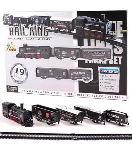 X'mas Train - Train Classique Avec Son Et Lumière - Maitre Des Jeux