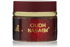 Nabeel Perfumes Heritage Collection Oudh Nasaem Incense 60 g, White, 4INP074503