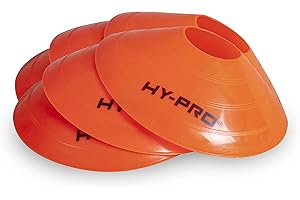 Hy-Pro Lot de 6 cônes de marquage d'entraînement.