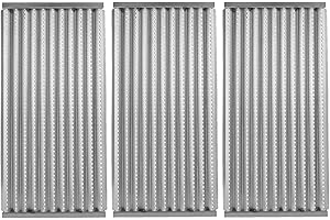BBQ Future 18 7/16" Stamped Stainless Steel Emitter Grill Grate Replacement Part for Charbroil Commercial Tru-Infrared Gas Grills 463257110 463270912 463246909 463270612 463270610 and More, 3-Pack