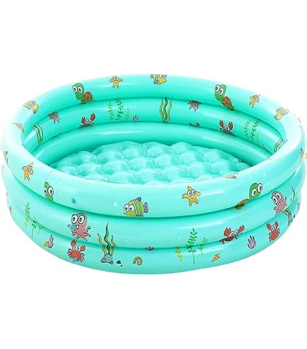 Pataugeoire Gonflable Enfant CKB LTD - Thème Jungle 148x34 Cm - Pour Enfants Dès 2 Ans - Aventure Tropicale