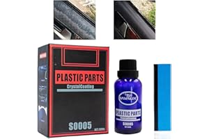 KANGXIN Car Plastic Restorer Black,Scratch Remover,Car Interior Cleaner, Back to Black Nano Plastic Refreshing, Car Plastic Revitalizing Coating Agent,Dashboard Cleaner,Plastic Parts Refurbish Agent