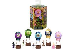 Mattel Universal Pictures Wicked Ozian Ballon-Überraschung Spielzeugset mit Kleiner Überraschungspuppe, Heißluftballon und Zubehör (Stile können abweichen), JFM15