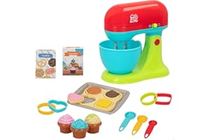 COLORBABY Play - Batidora Juguete niños, con Accesorios y moldes, Juguete de Cocina y del hogar, Batidora eléctrica, Electrodomésticos Cocina Juguete +3 años (46751)