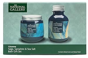 KOKOMO Luxury Bathers Gift set - National Gallery - Set includes 250ml Nourishing Body Wash & 250g Coastal Fragranced Body Scrub - All skin types - Pamper Set