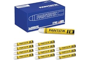 Markal - Barra de pintura blanca para todo tipo de superficies , 1 unidad