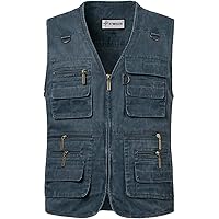 Yukirtiq Vissersvest voor heren, voor buiten, kamperen, jagen, safari