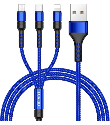 Mcdodo 4-in-1 Multi USB Ladekabel (Lightning, Typ-C, Micro USB) – 1,2 M Für Gleichzeitiges Laden