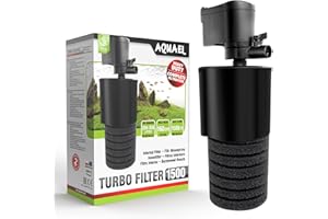 AQUAEL Filtr Turbo 1500 – Kompletna filtracja | Filtr wewnętrzny do akwariów słodkowodnych 250-350 l | 1500 l/h | 22 W | napowietrzanie + regulacja