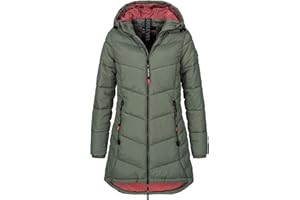 Sublevel Damen Mantel Winterjacke warme Jacke Outdoorjacke mit Kapuze sportlicher Damen Mädchen Parka S M L XL XXL
