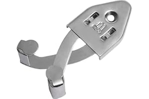 Mythrojan Soporte de pared universal de metal para espada individual, color plateado, grande