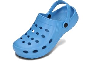 PLAME Unisex EVA Sabots pour Hommes Femmes Mules de Jardin Imperméables Très Légers 36-46 EU