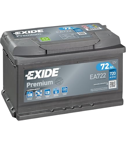 EXIDE EL700 Car Battery 12V 70Ah 720A, EFB Start Stop, L03