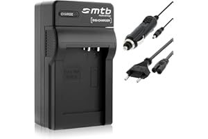 MTB MORE ENERGY Ladegerät DMW-BCM13 kompatibel mit Panasonic Lumix DMC-FT5 TZ37 TZ40 TZ41 TS5 ZS30