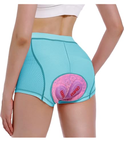 Short De Cyclisme Femme Rose Avec Rembourrage Gel 3D - Polyester/Spandex, Taille S à XXL