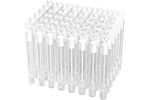 Gvolatee 48pz Bolle di Sapone a Forma di Cuore, per Regalini Compleanno Bambini Invitati, Regalo e Decorazioni Matrimonio, non contiene liquidi a bolle d'aria