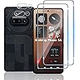 TUTUO Compatible with Nothing Phone 3A 5G Screen Protector, [2+2 Pack] Tempered Glass + Camera Lens Protector,[Anti-Scratch][Bubble Free] 9H Hardness HD Clear Film for Nothing Phone (3a) 5G