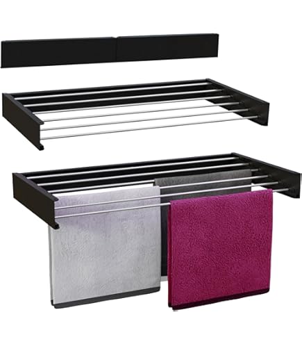 Étendoir Séchoir A Linge Mural Étendoir Mural Sèche-Linge Mural