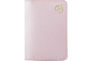 Lychii Portefeuille Passeport en Cuir pour Femme et Homme, PU Voyage Protecteur Portefeuille Pochette étui de Protection pour Passeport, Carte d'embarquement, Carte d'identit