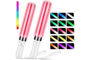 Sunshine smile Varillas de Iluminadas, Unidades Palos Led, Bastones de luz LED, Barras Luminosas Fluorescentes, Palos de Luminosos con led, Navidad Palos led para Bodas, Sticks Luminosos para Fiestas