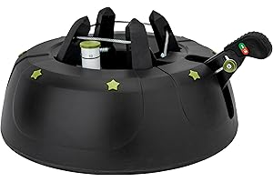 F-H-S INTERNATIONAL Star-Max Christbaumständer Modell Pro Nature 1 by F-H-S, Baumhöhe bis 2,0m, aus 100% recyceltem Kunststoff, mit Fußhebel-/und Einseiltechnik, anthrazit