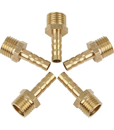 4 Raccords Frein Mâle 1/2 X 20 UNF - Pour Tuyau Ø4.75mm - Conforme DIN/ISO 1651 - Peugeot Etc.