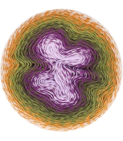 Fil à Tricoter Scheepjes Whirl Fine Art - 220g, Couleur Rococo, Idéal Pour Crochet Et Tricot