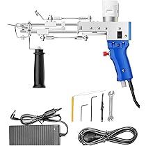 Pistola Per Tufting 2 In 1 - Set Per Realizzare Tappeti Fai Da Te, Con Taglierina E Accessori - Foto 8