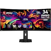 MSI 34.18" MAG 341CQP QD-OLED X28, Gaming Monit&ouml;r, 21:9, Curve 1800R, QD-OLED, 280Hz, 0.03ms (GtG), FreeSync Premium Pro