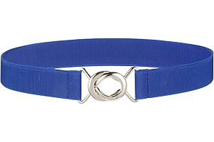 Syuer Women Stretchy Skinny Waist Belt Simple Style Elastic Belt for Jeans Dresses