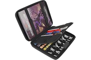 ANKHOH Dice Tray Box for DND Dice Set for D&D, Rolling Trays Polyhedral Dices Storage Bag Holder for Dungeons and Dragons for RPG for MTG Table Games Collector, Also for DND Miniatures Accessories