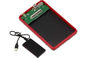 KALEA-INFORMATIQUE Boitier Externe USB pour Disque Dur ZIF 1.8 40 Fils de Type Toshiba, Samsung, HITACHI. Liaison USB3 5G, avec Nappe ZIF