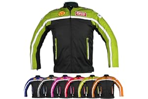 KEROZEN Bambino Children's Motorcycle Protective Jacket Breathable Sport Lightweight Motocross Kids All 4 Seasons
