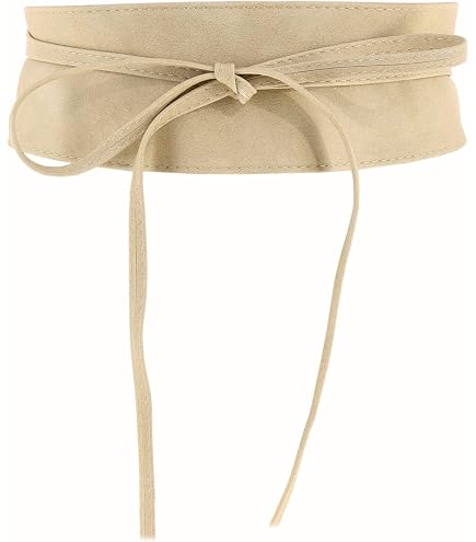 Ceinture Large Style Obi à Nouer, Argentée - Pour Robe Ou Tunique Femme, Neuf Sans étiquette