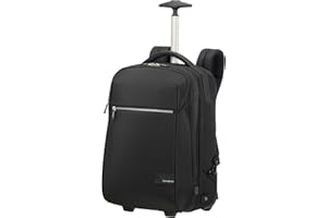 SAMSONITE LITEPOINT - plecak laptopa z kołami 17,3 cala, 48 u200b u200bcm, 30 L, czarny (czarny)