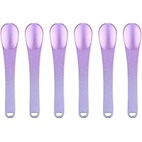 LJHYSD Lot De 3 Spatules Cosmétiques En Métal, Mini Cuillère De Maquillage, Applicateur De Crème Pour Les Yeux, Outil De Crème Faciale, Spatules De