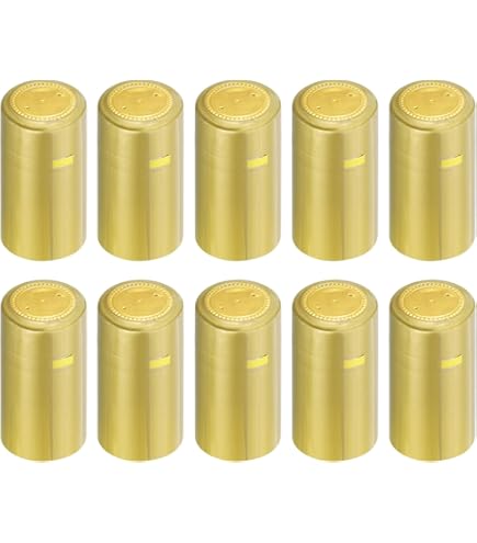 Buy 100Pcs PVC Heat Shrink Capsules 33mm Wine Bottle Shrink Caps Wine Shrink Wrap Heat Shrinkable Bottle Cover Shrink Bottle Sleeves For Professional And Home Use Diameter 33MM Online At Low Prices