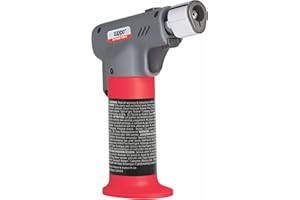 Zippo Palnik Gazowy, Podgrzewa do 1300°C, Mocny Palnik Bunsena Palnik Flambirowy z Żółtym Lub Niebieskim Płomieniem, do Ponownego Napełniania Gazem Butanowym