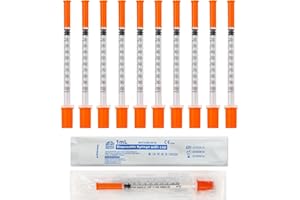 Double Dragon 10-Pack 1ml Distribution Measuring Tools | 0.3mm x 8mm Micro-Fine Tip | Individually Sealed | Premium Plastic for Perfume, Lab, Food, Flavouring & Pet Feeding