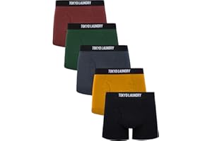 Tokyo Laundry Men's 5 Pack Boxer Shorts Set